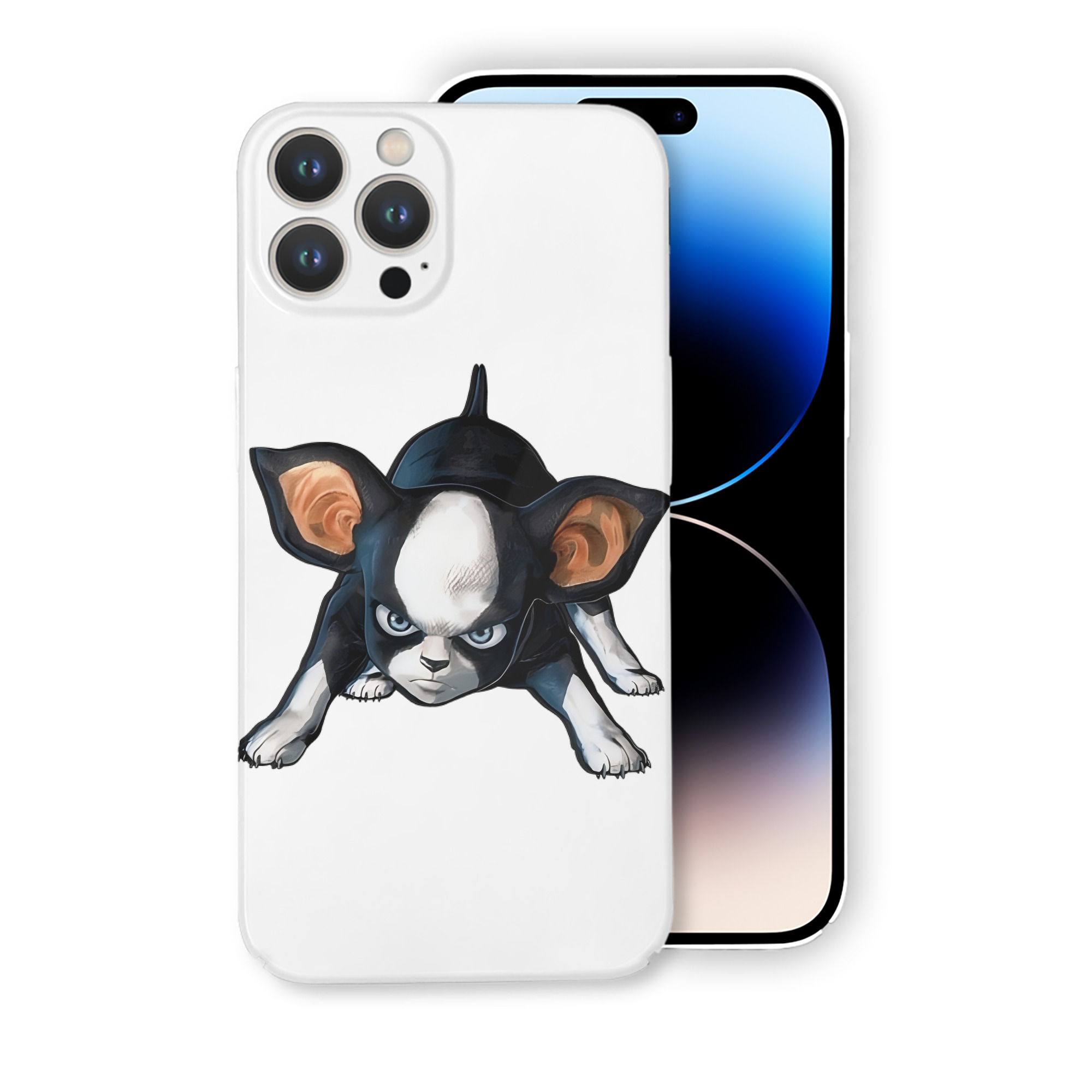 （画像用） ジョジョの奇妙な冒険 イギー JoJo's Bizarre Adventure Iggy 【iPhone 14シリーズ対応】ハードケース